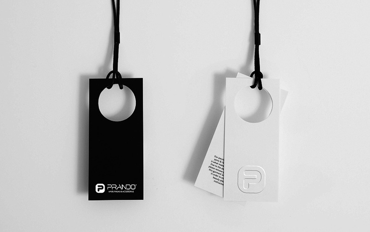 Custom Hang Tags with String