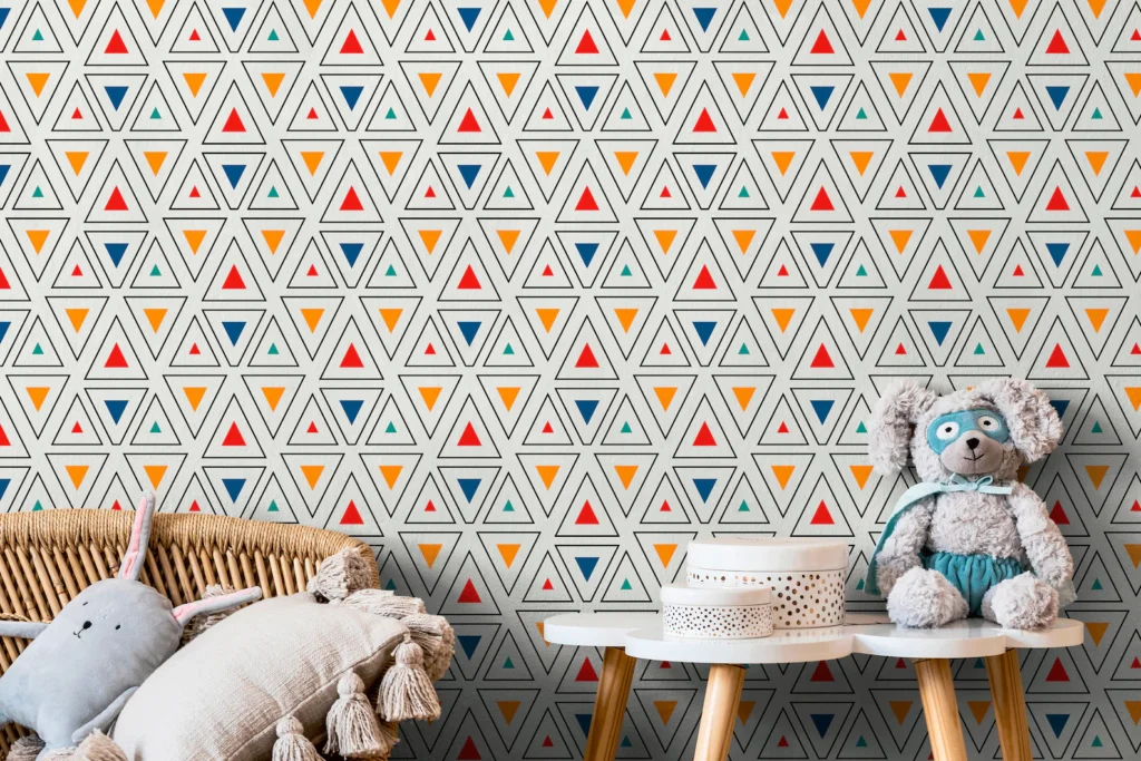 bathroom wallpaper peel and stick