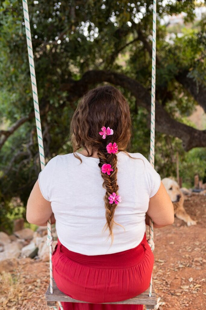 braided hair