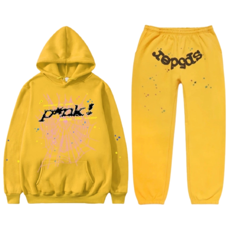 Spider Tracksuit Yellow