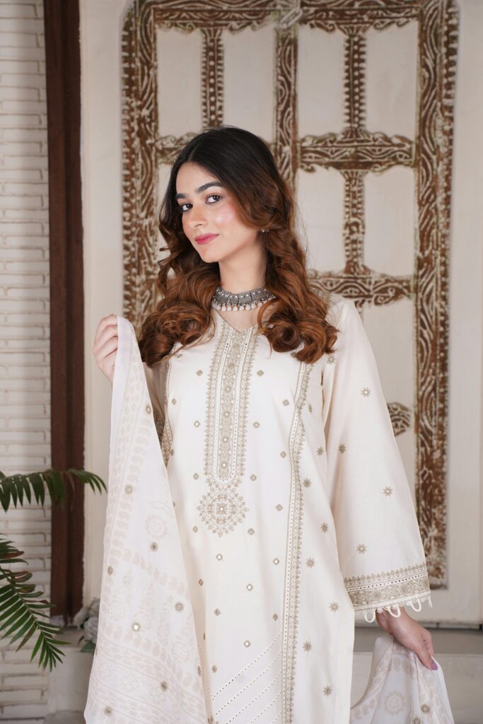 Ladies Lawn suits