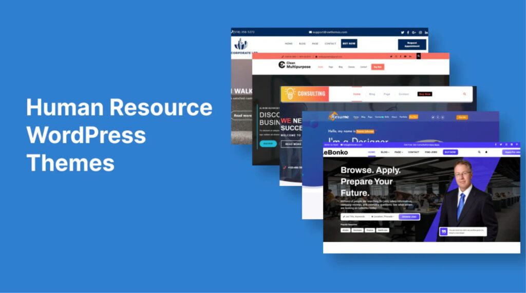 Looking for the Best HR Management WordPress Theme?
