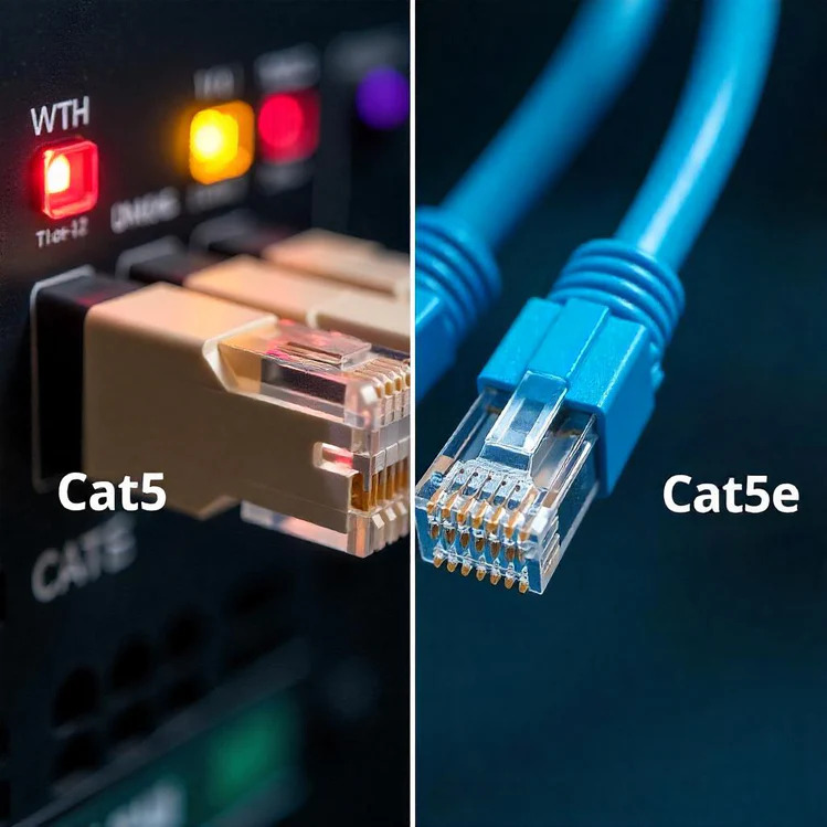 Cat5 and Cat5e Cables