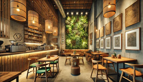 interior design for cafe