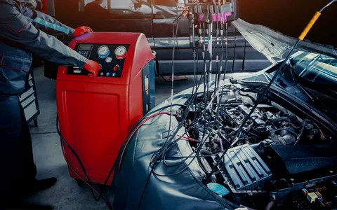 Geely air condition repair