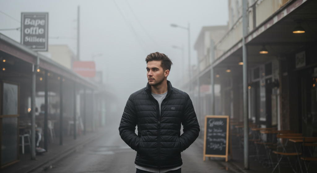 Cropped Puffer Jacket