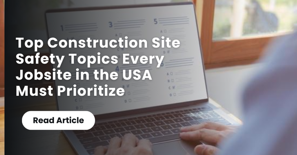 construction safety training