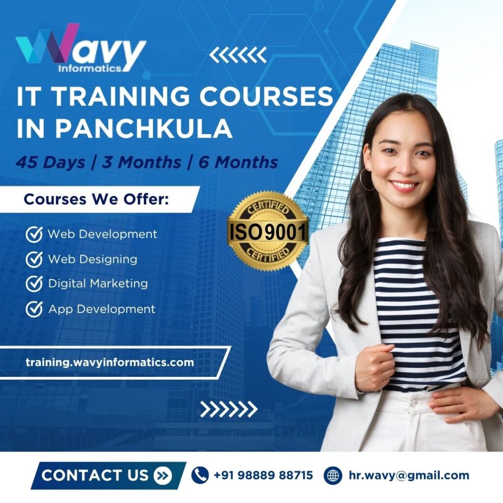 IT Training Courses in Panchkula