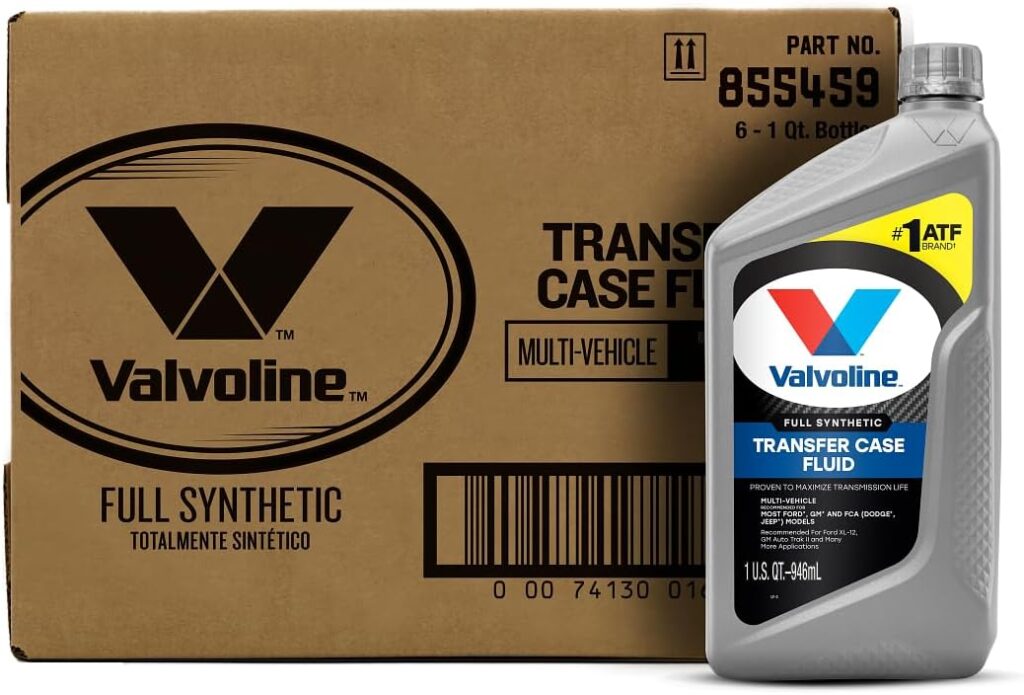 Valvoline transfer case fluid