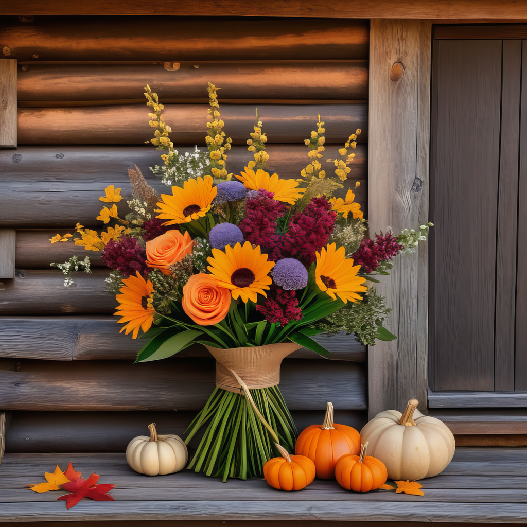 ai generated, flowers, bouquet, pumpkins, autumn bouquet, nature, autumn flowers-8327300.jpg