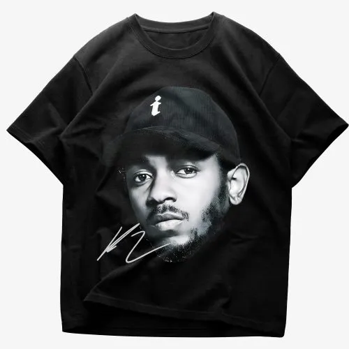 Kendrick Lamar Shirt Graphics Black