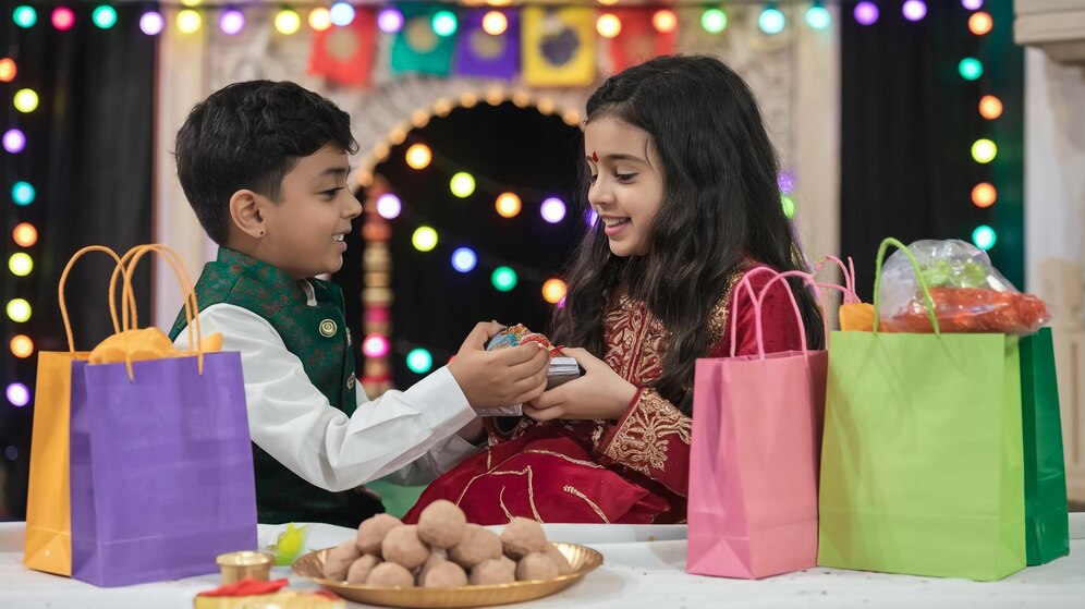 Rakhi with Sweets