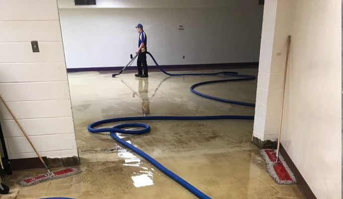 water damage restoration