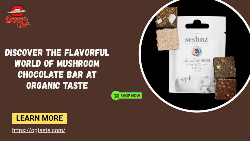 Mushroom Chocolate Bar