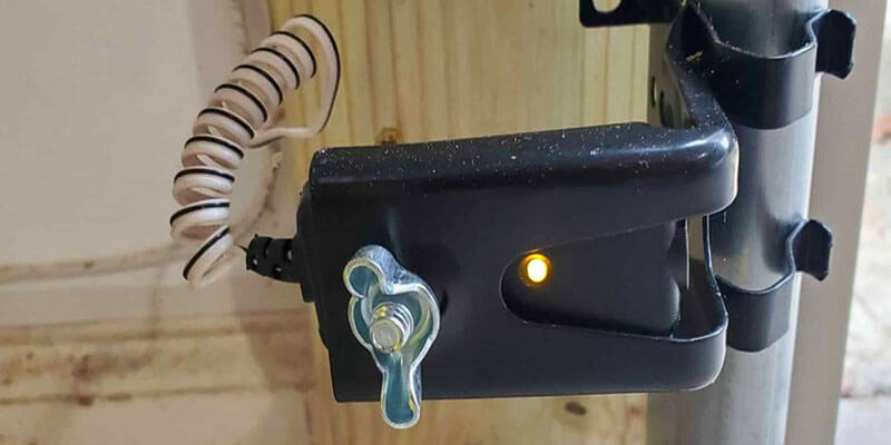 Fixing a garage door sensor