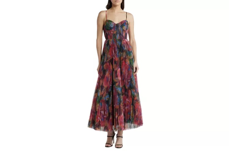 Hutch Smocked Tulle Gown