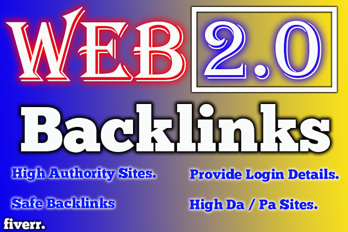 web 2.0 backlinks