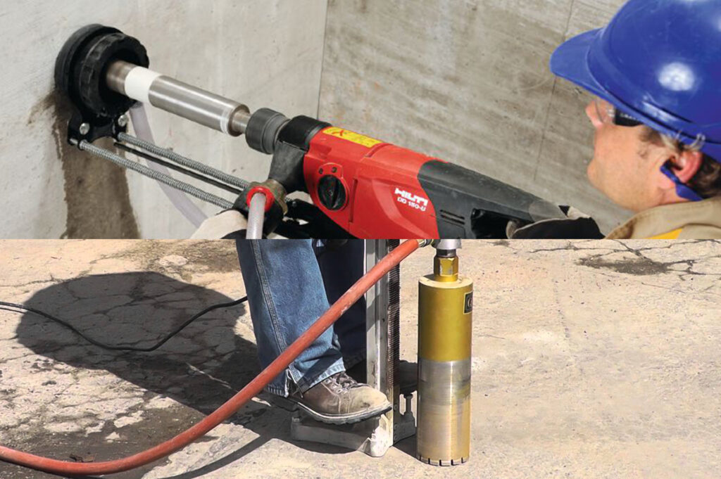 Core cutting machine rental in dubai