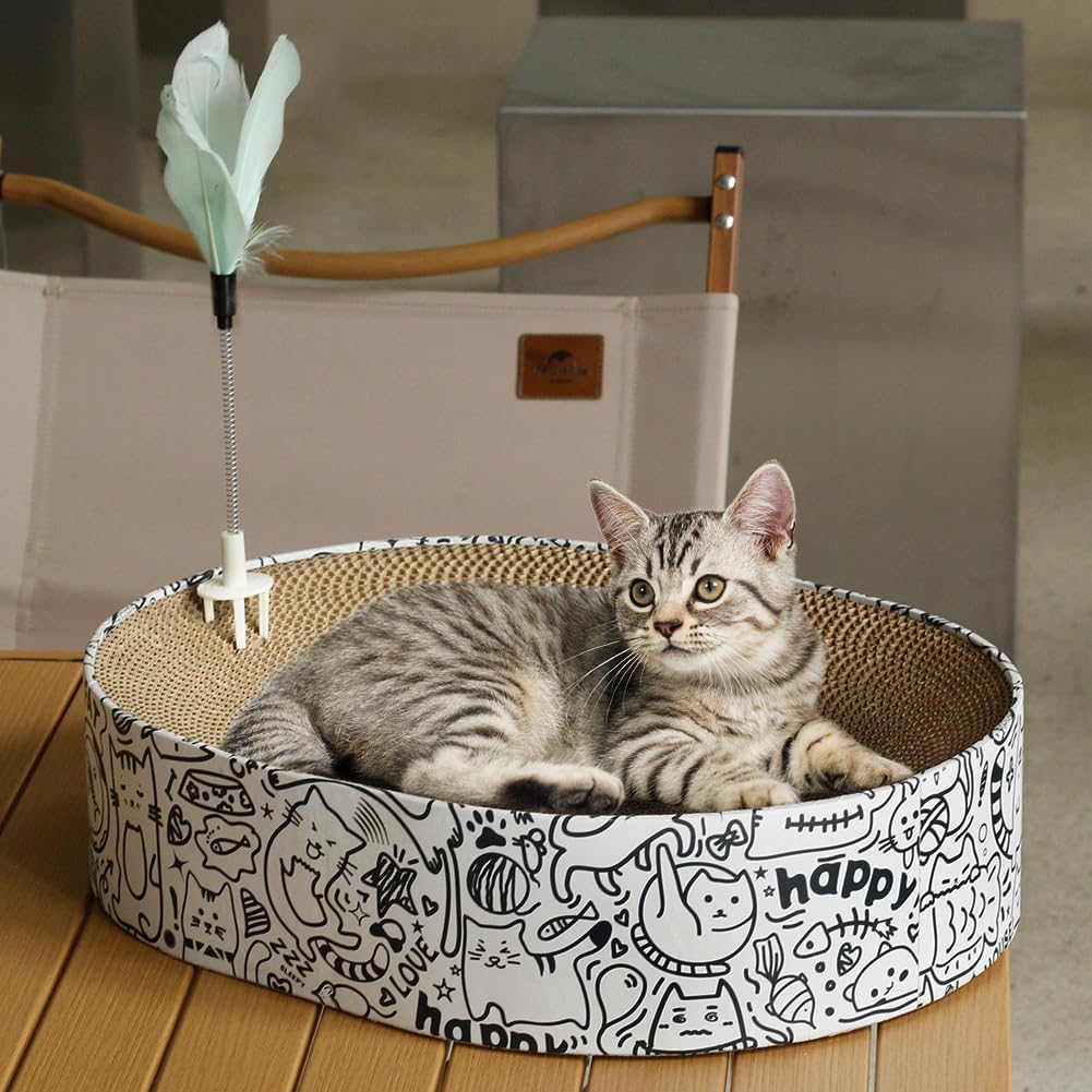 cat scratcher bed