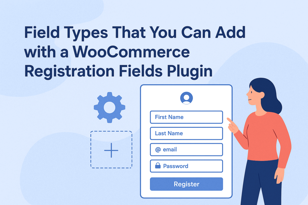 custom user registration fields woocommerce