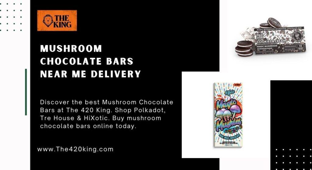 Mushroom Chocolate Bars Near Me Delivery