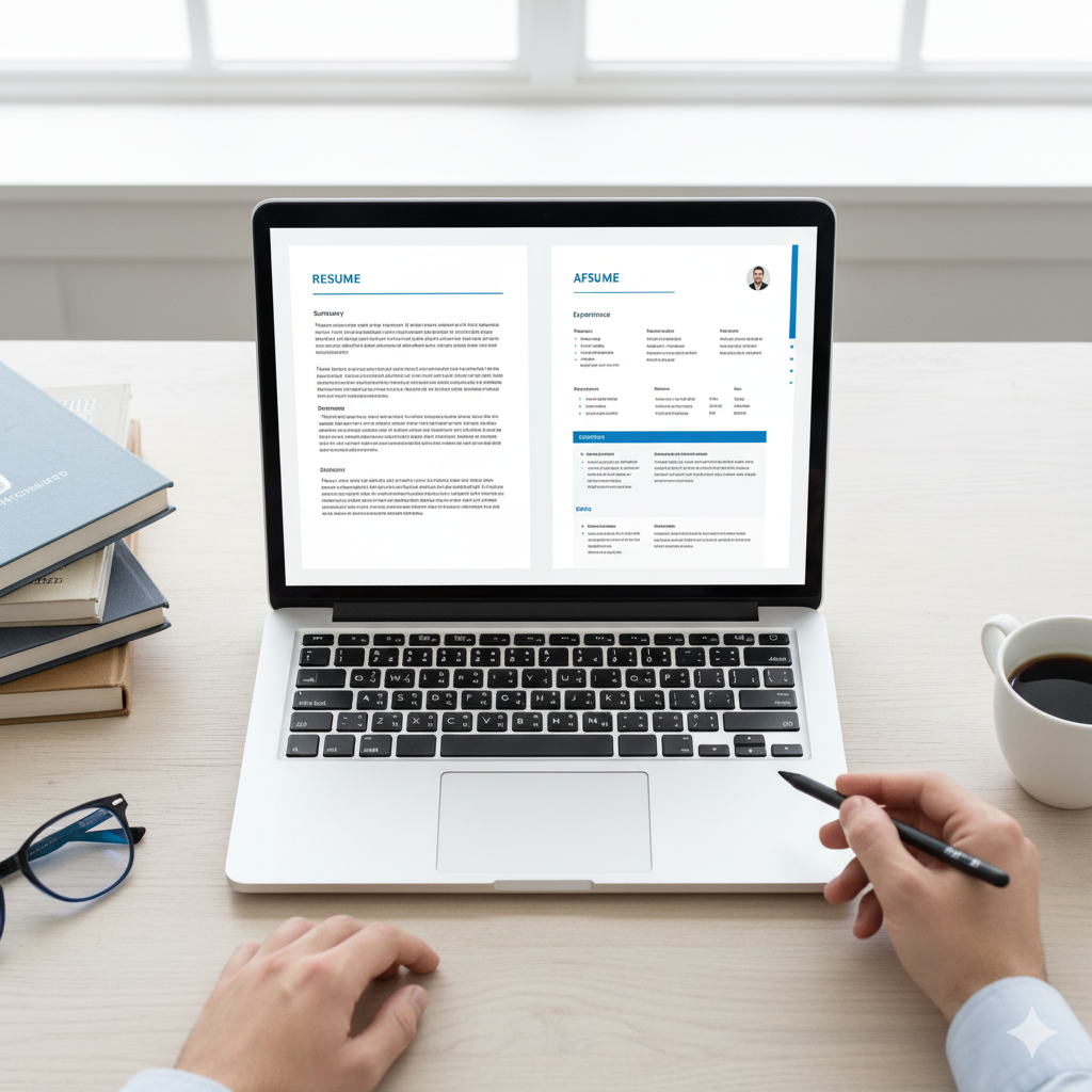 CV formatting