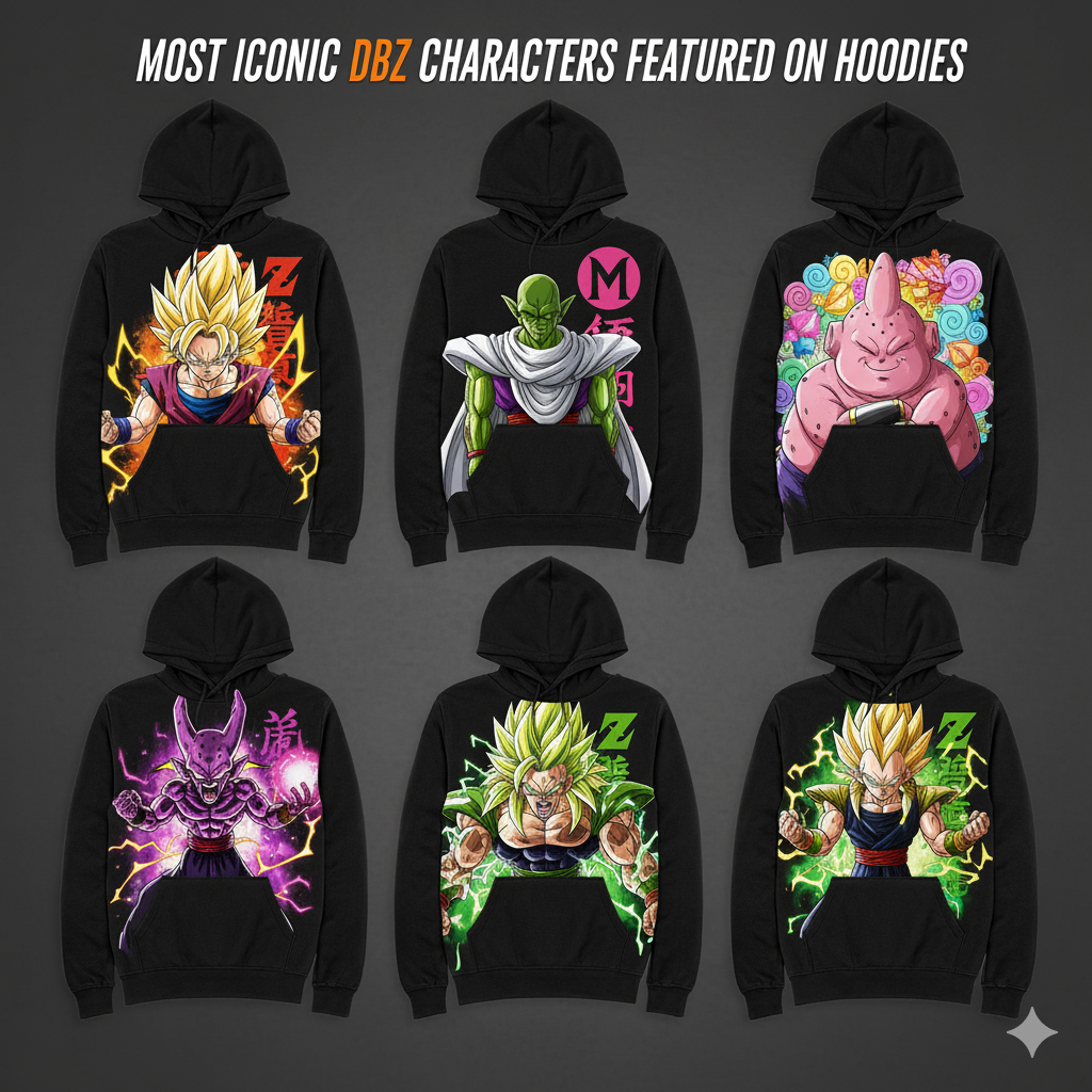 Dragon Ball Z hoodies