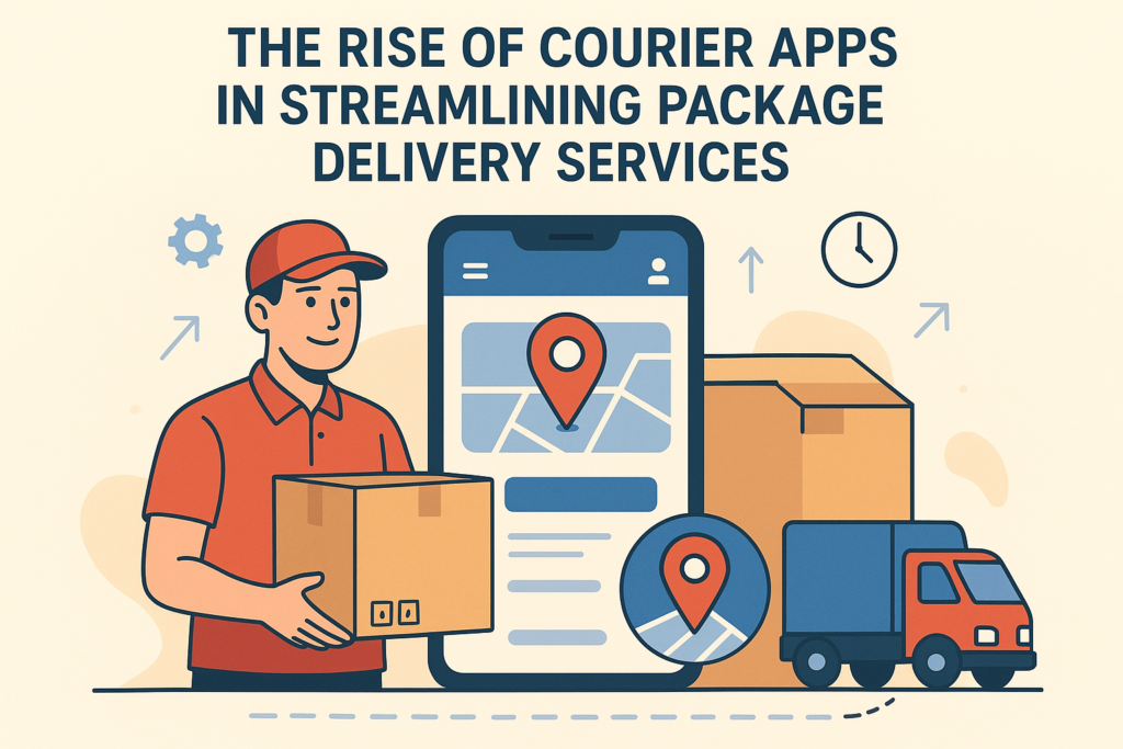 courier delivery app development