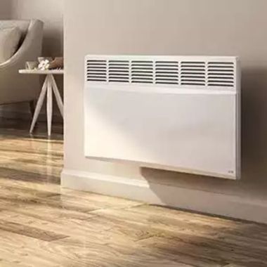 Stylish electric radiator with modern design offering efficient heating for UK homes.