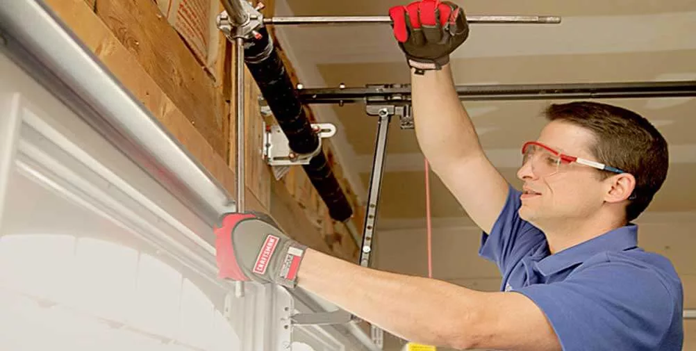 Garage door installation