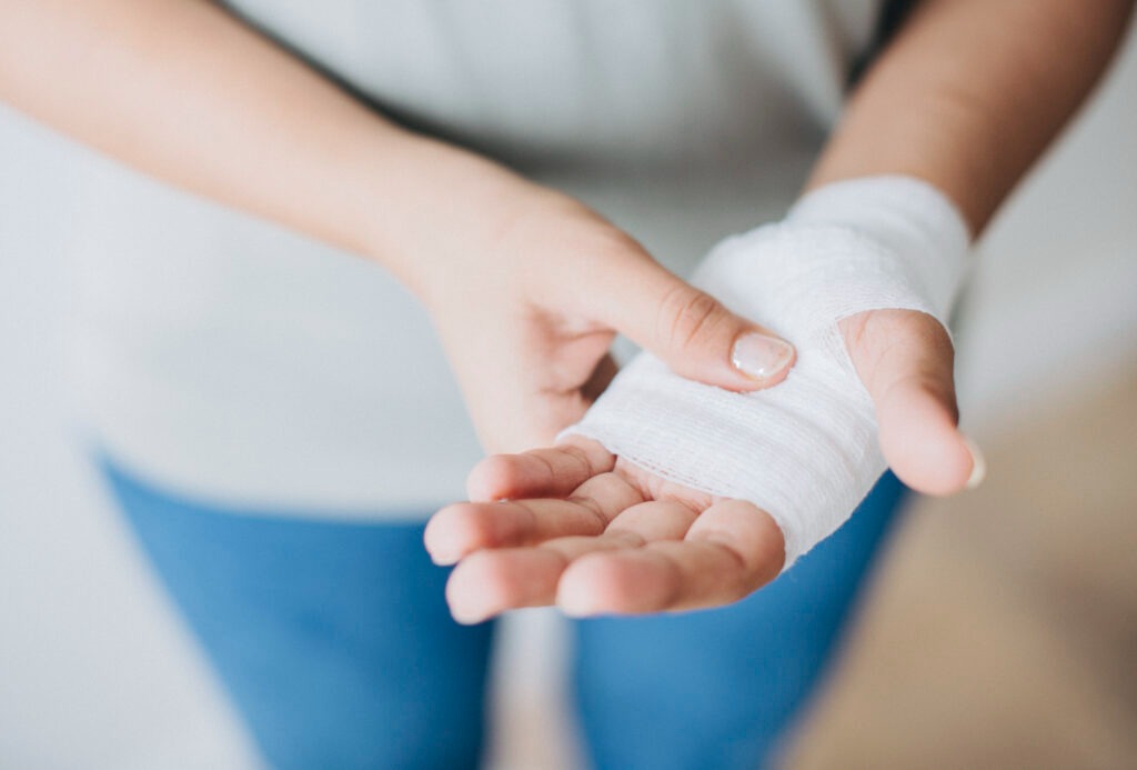 Wound Dressing at home