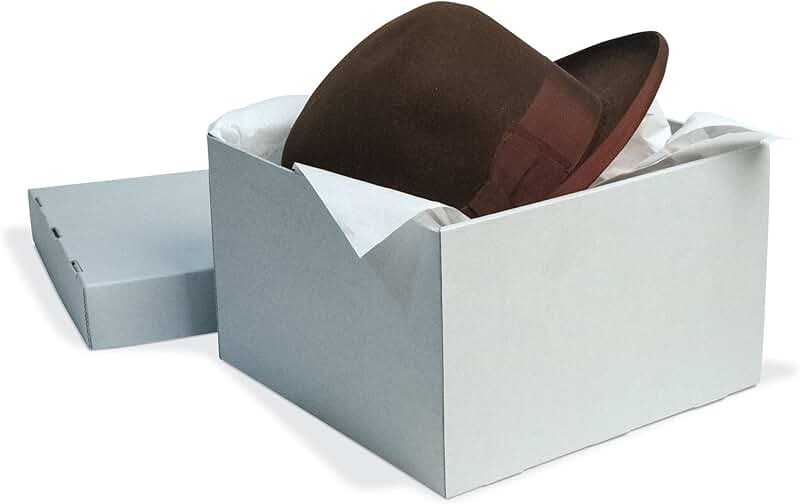 hat boxes with logo,