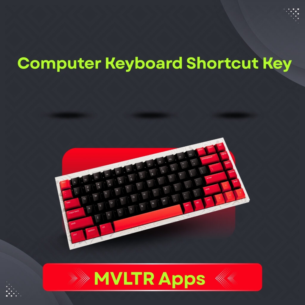 Computer Keyboard Shortcut Key
