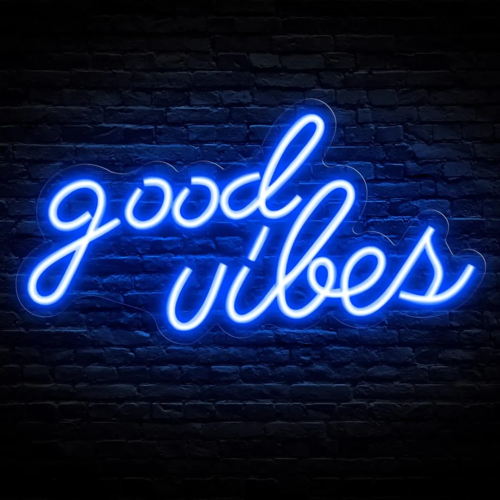 neon light sign