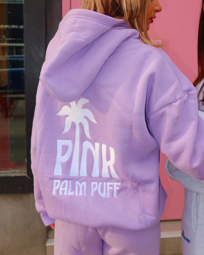 Pink Palm Puff