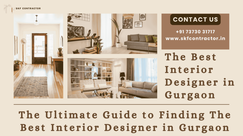 Best Interior Designer in Gurgaon.