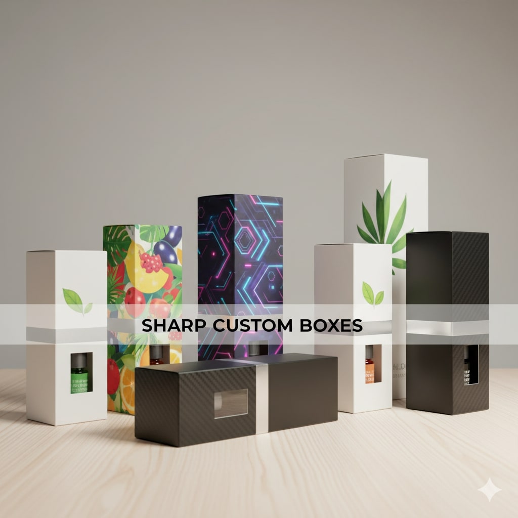 Custom E-Liquid Boxes
