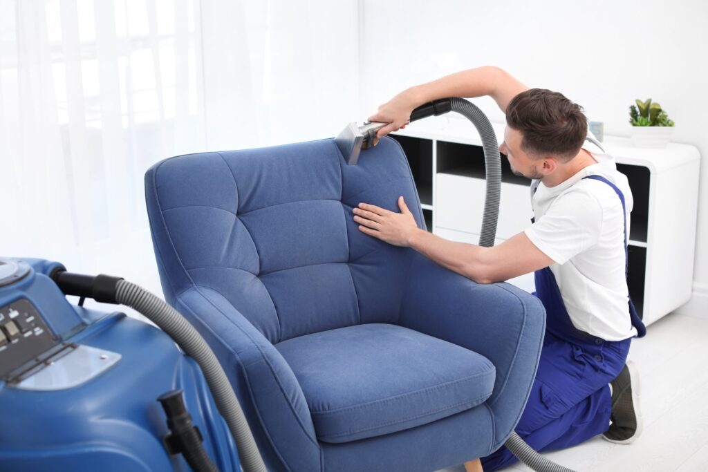 professional upholstery cleaner near me