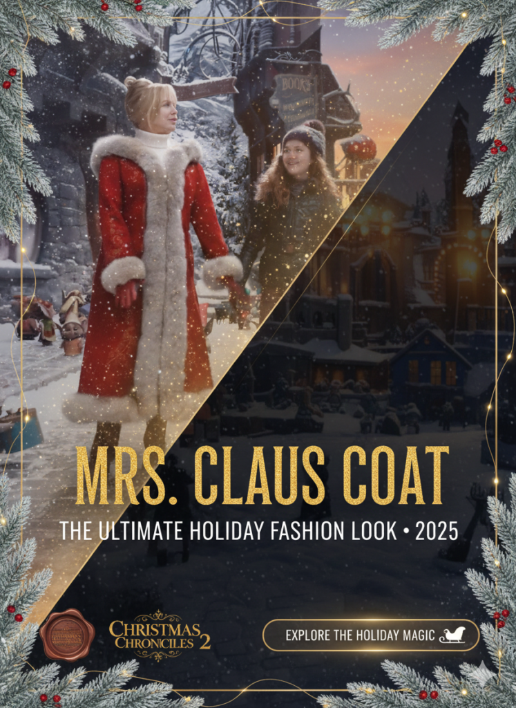 Christmas Chronicles 2 Mrs. Claus Coat