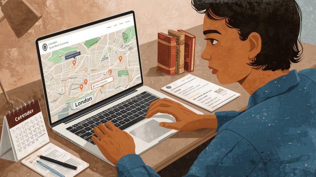 How to book accommodation near London South Bank University