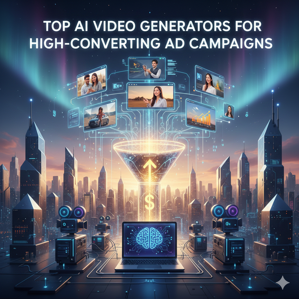 Top AI Video Generators for High-Converting Ad Campaigns