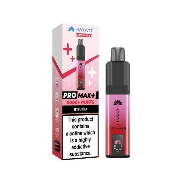hayati pro max plus 6000 puffs box of 5