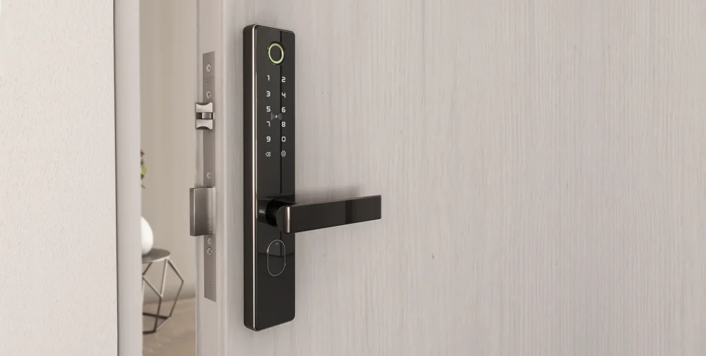 smart lock installation
