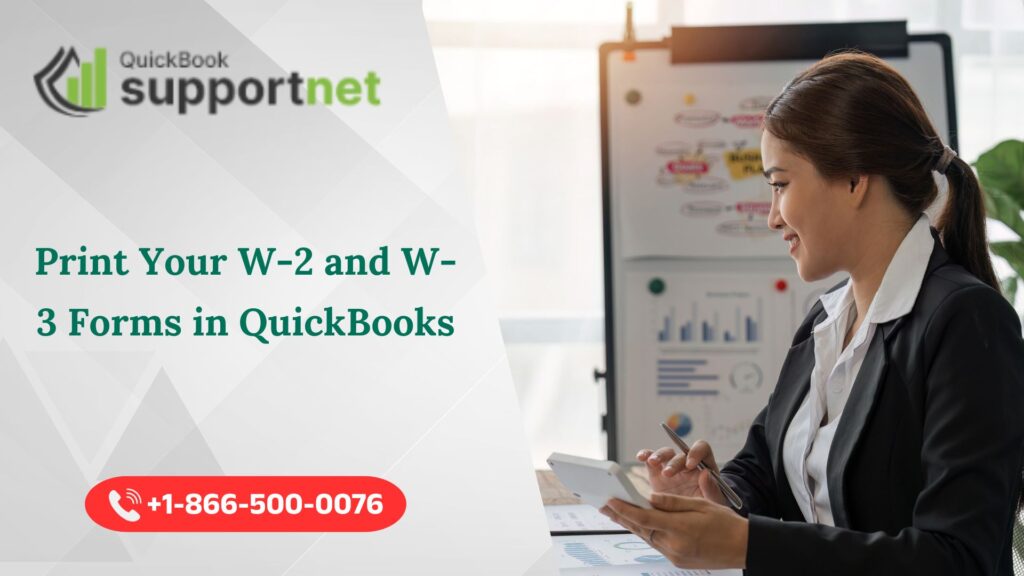 Print Your W-2 and W-3 Forms in QuickBooks