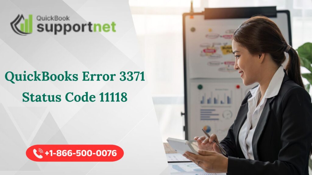 QuickBooks Error 3371 Status Code 11118