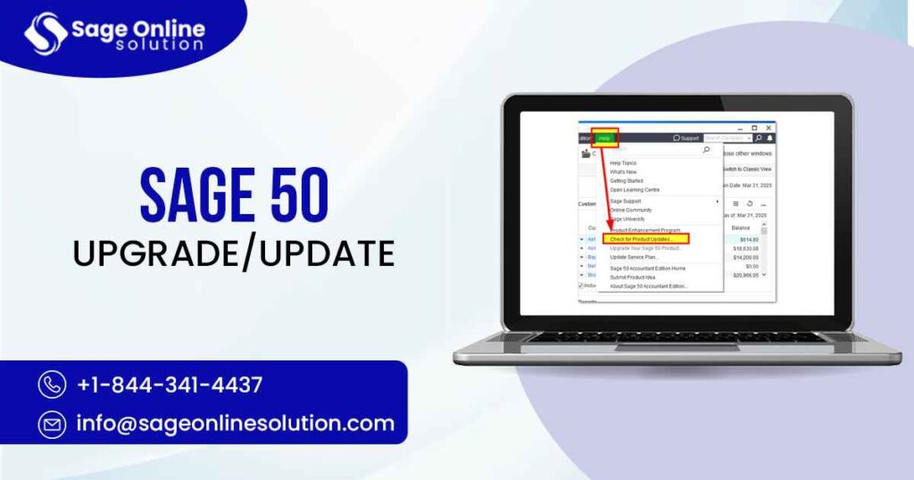 update sage 50