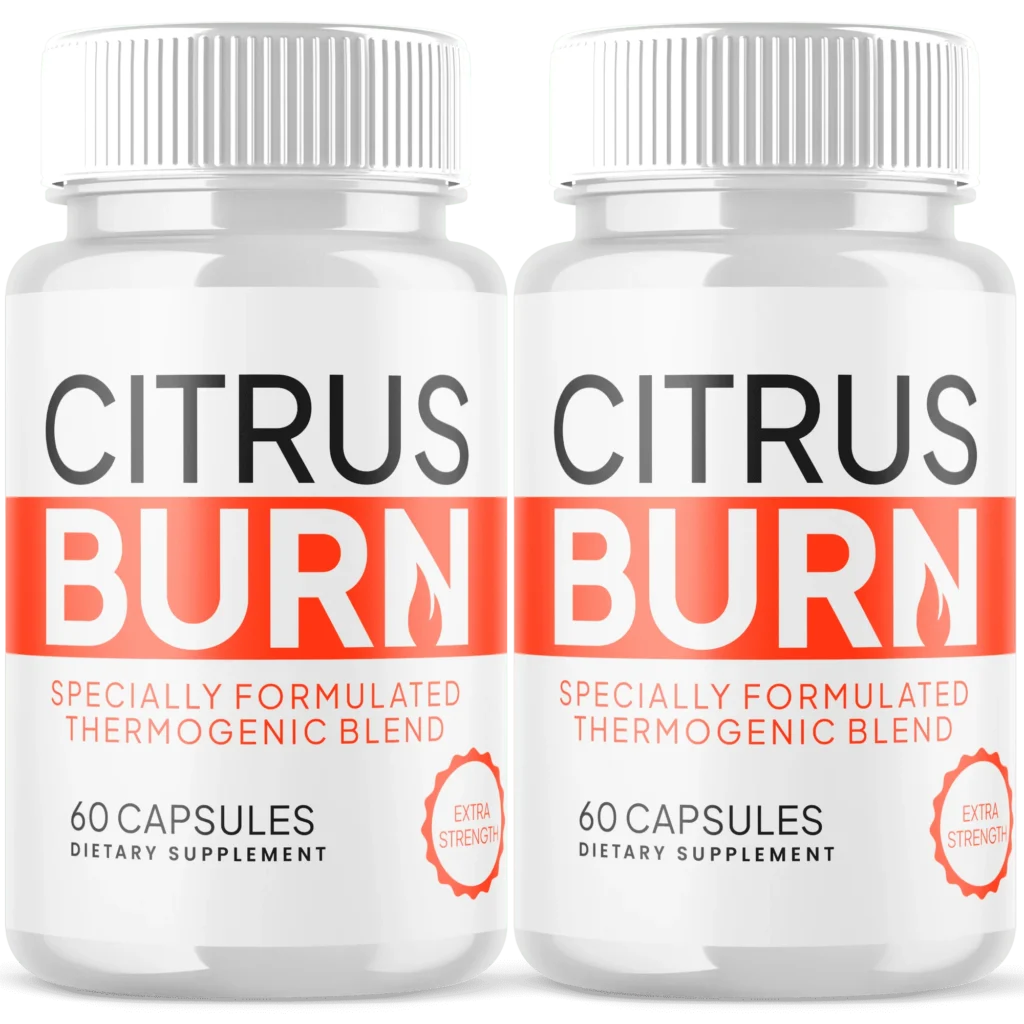 citrus burn supplement image illustration