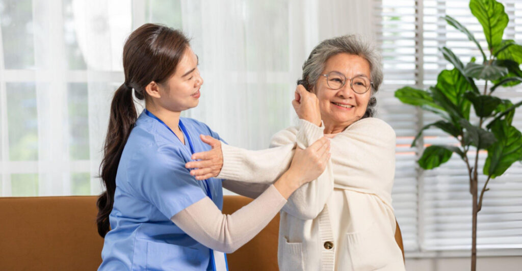 Do Home Nursing Services Include Physiotherapy Support?