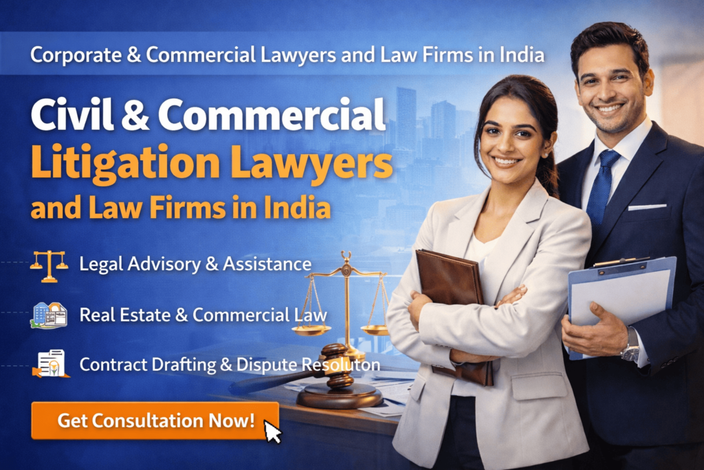 corporate and commercial lawyers and law firms in India