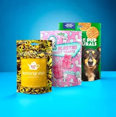 Custom Child-Resistant Mylar Bags